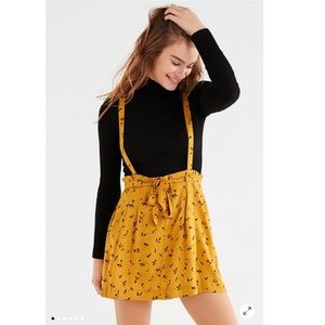 Urban Outfitters Blossom Suspender Skirt